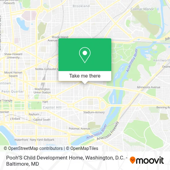 Pooh’S Child Development Home map