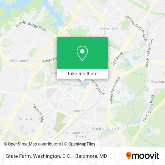 State Farm map