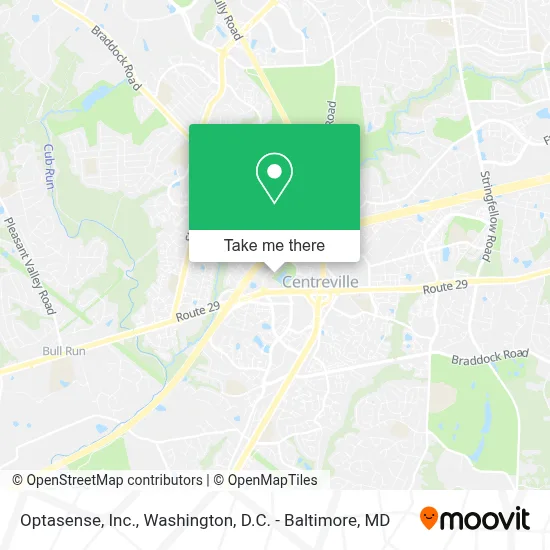 Optasense, Inc. map