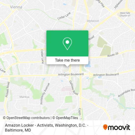 Amazon Locker - Activists map