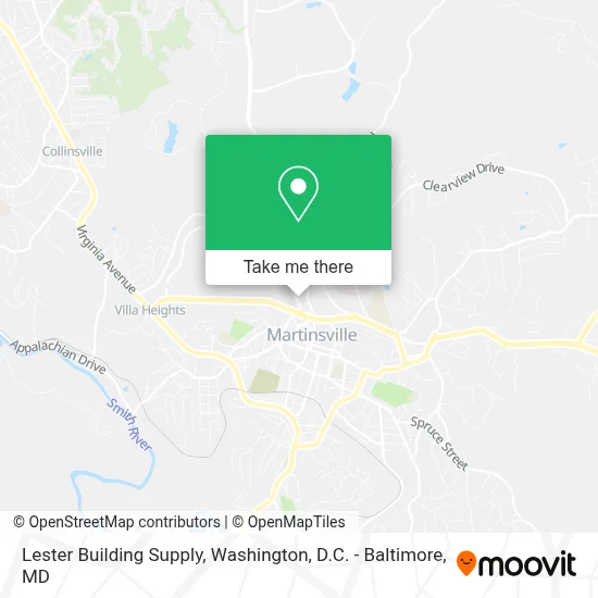 Lester Building Supply map