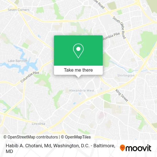 Habib A. Chotani, Md map