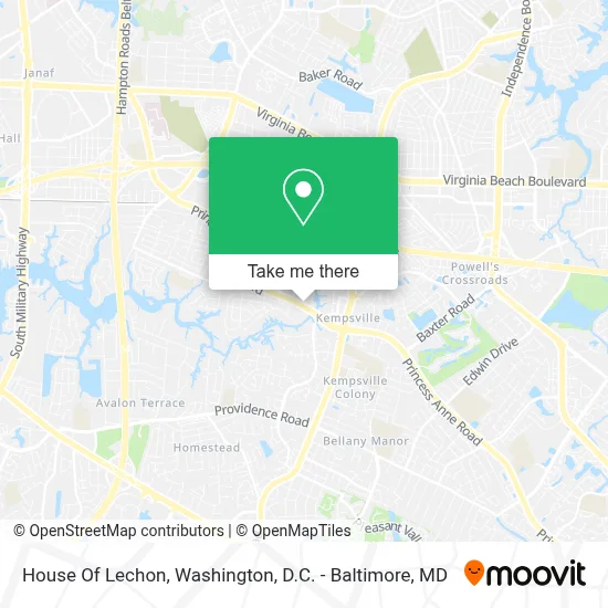 House Of Lechon map