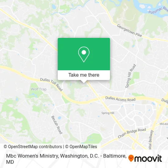 Mbc Women's Ministry map