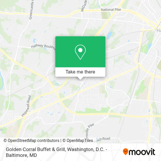 Golden Corral Buffet & Grill map