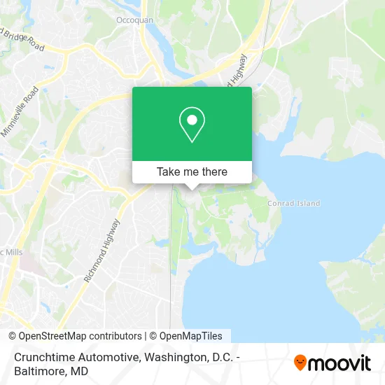 Crunchtime Automotive map