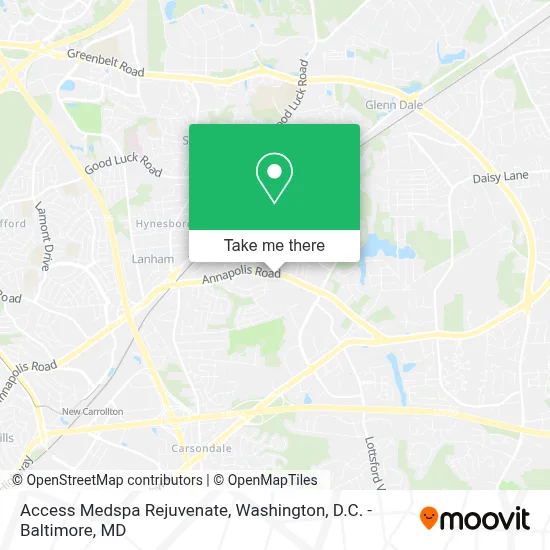 Access Medspa Rejuvenate map