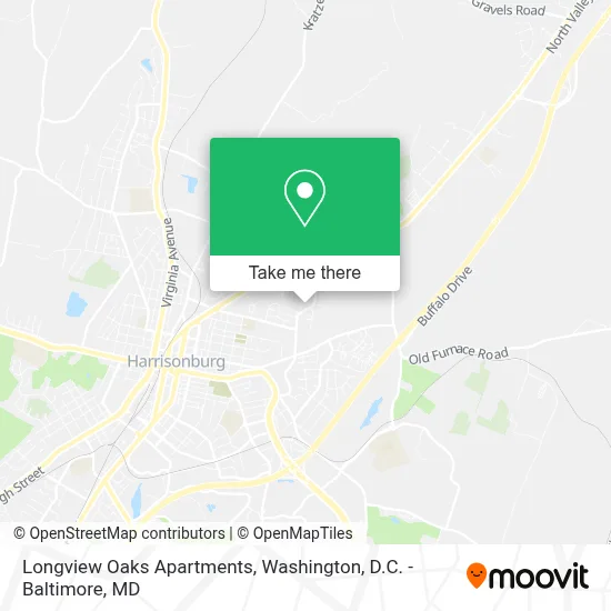 Longview Oaks Apartments map