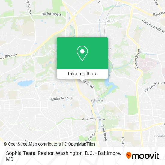 Sophia Teara, Realtor map