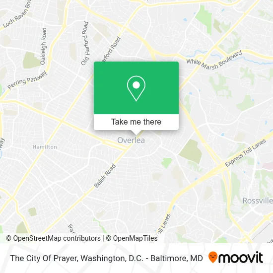 The City Of Prayer map