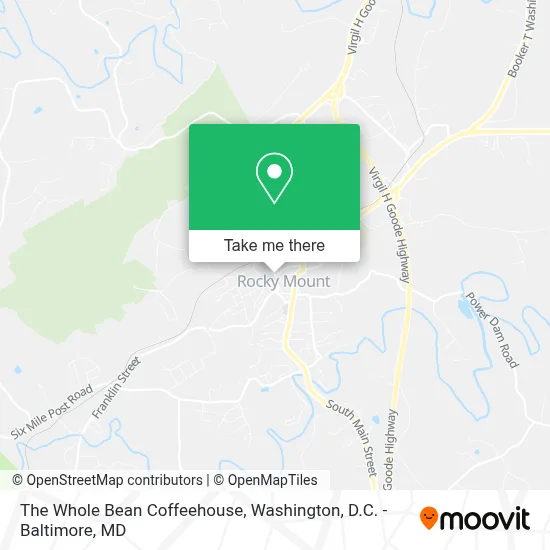 The Whole Bean Coffeehouse map