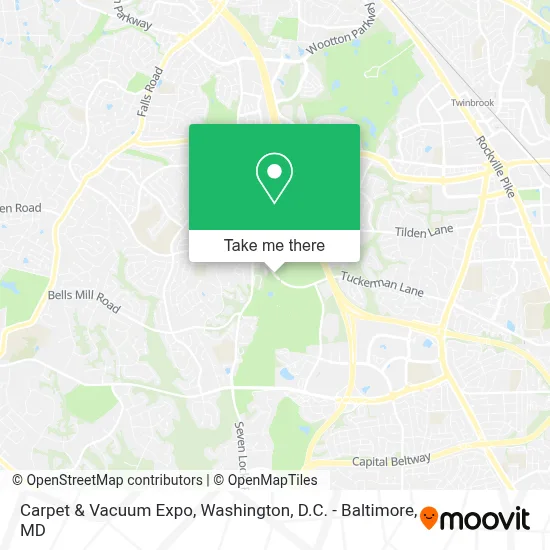 Carpet & Vacuum Expo map