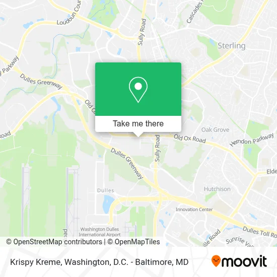 Krispy Kreme map