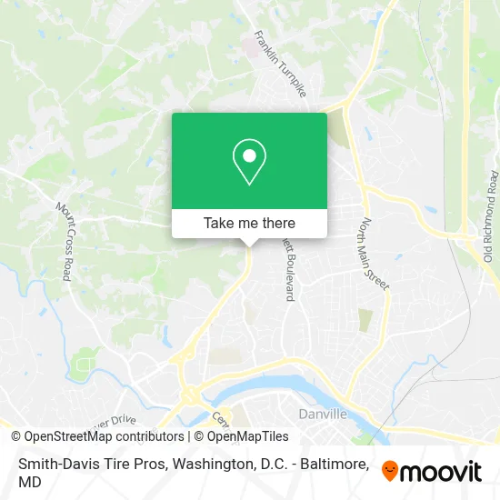 Smith-Davis Tire Pros map