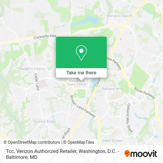 Tcc, Verizon Authorized Retailer map