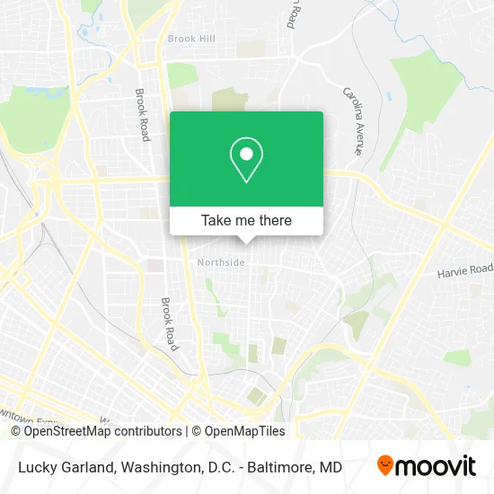 Lucky Garland map