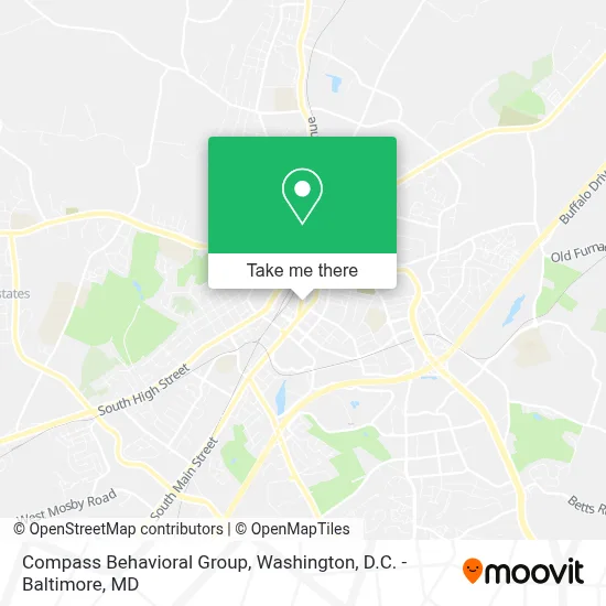 Compass Behavioral Group map