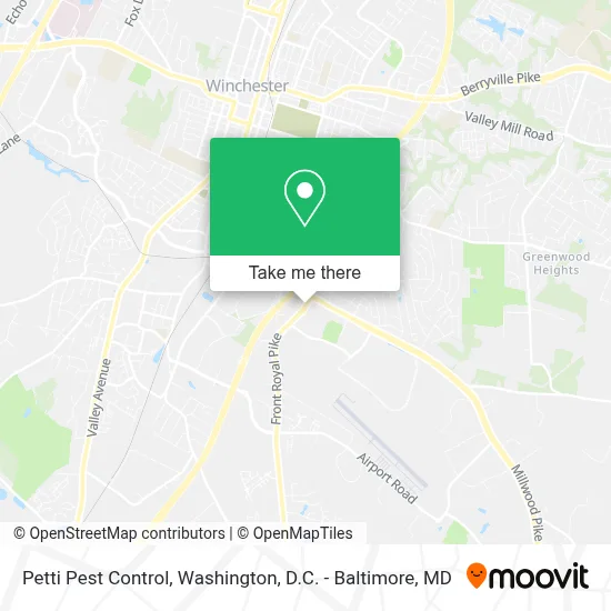 Petti Pest Control map