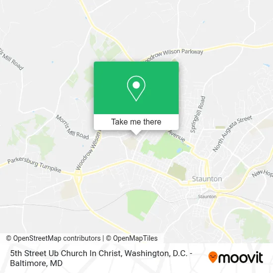 5th Street Ub Church In Christ map