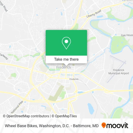Wheel Base Bikes map