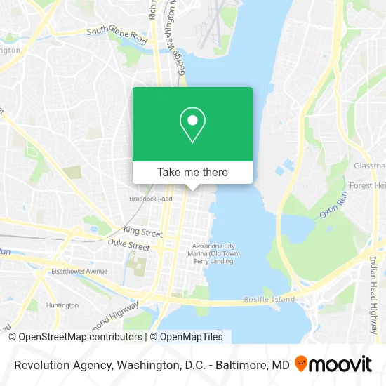 Revolution Agency map