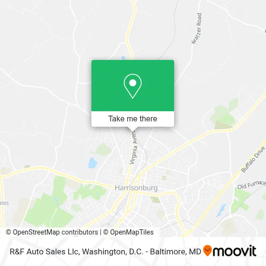 R&F Auto Sales Llc map