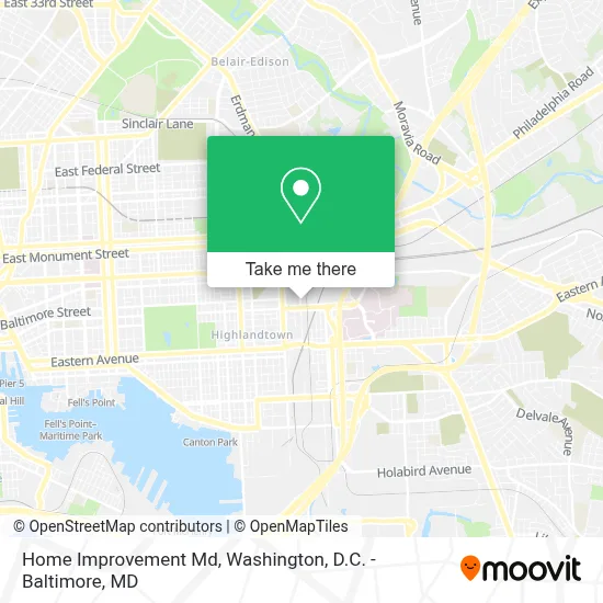 Home Improvement Md map