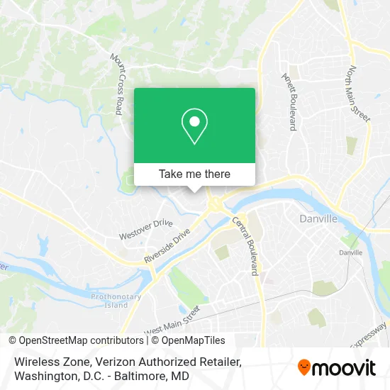 Wireless Zone, Verizon Authorized Retailer map