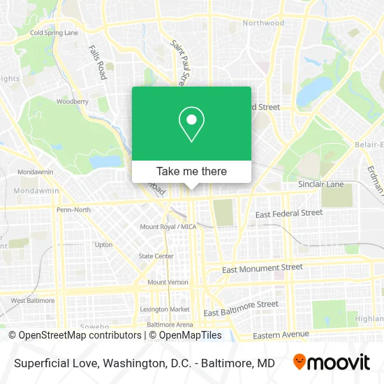 Superficial Love map