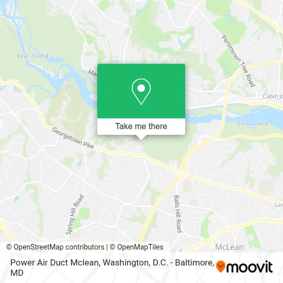 Power Air Duct Mclean map
