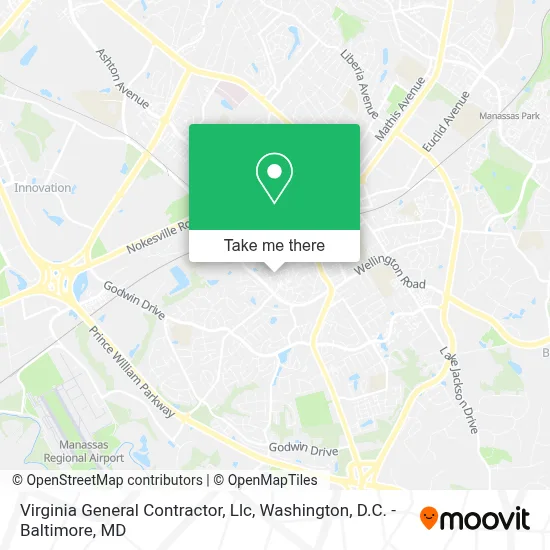 Virginia General Contractor, Llc map