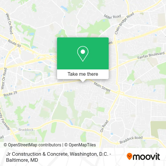 Jr Construction & Concrete map