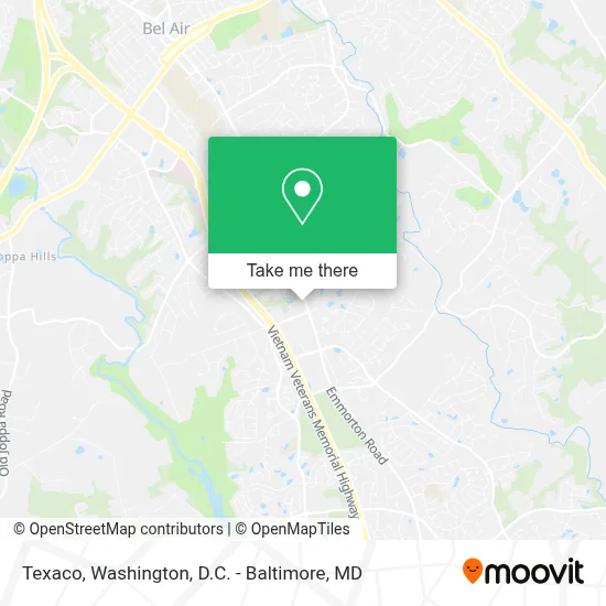 Texaco map