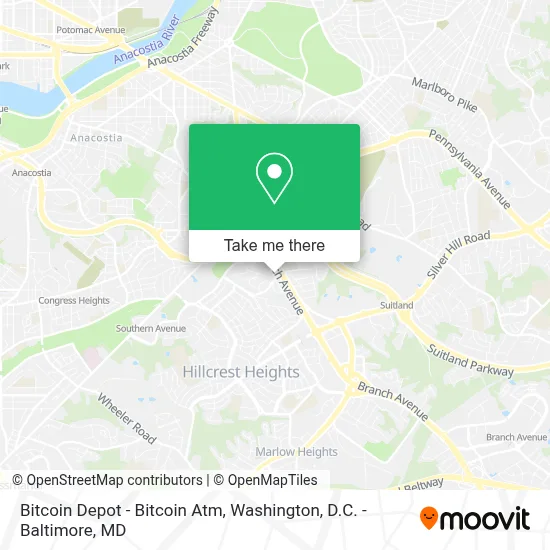 Bitcoin Depot - Bitcoin Atm map