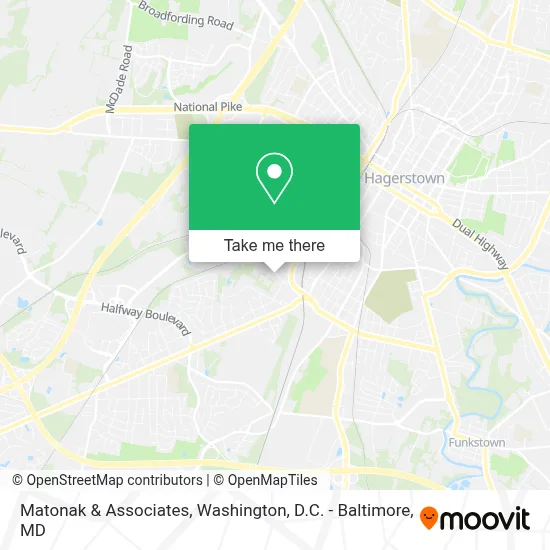 Matonak & Associates map