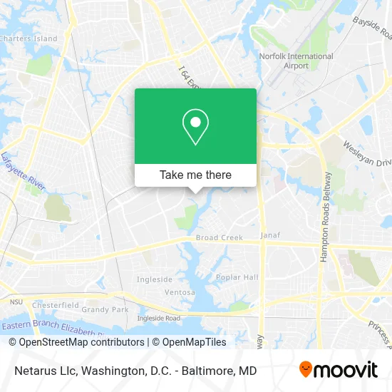 Netarus Llc map