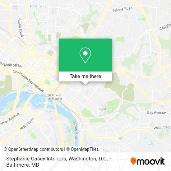 Stephanie Casey Interiors map