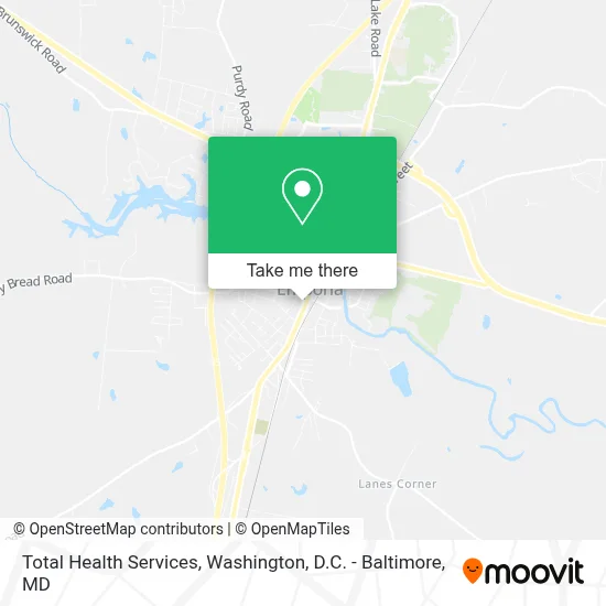 Total Health Services map