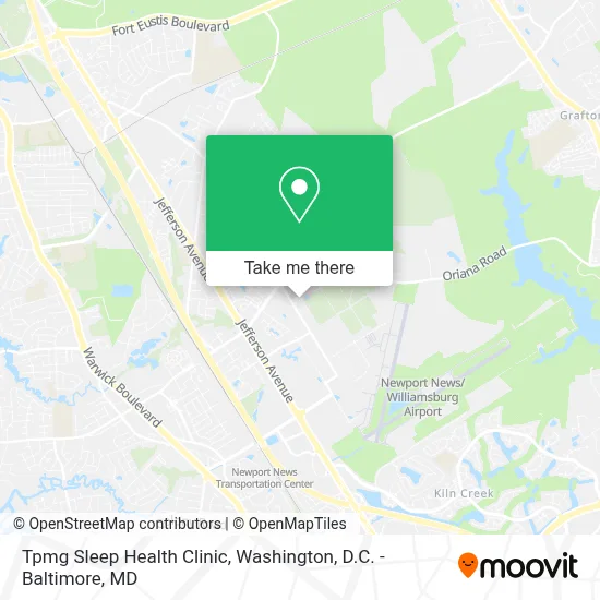 Tpmg Sleep Health Clinic map
