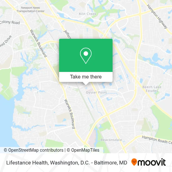 Lifestance Health map