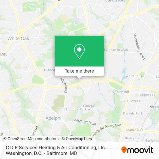 C D R Services Heating & Air Conditioning, Llc map