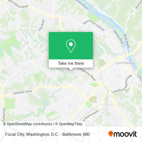 Focal City map