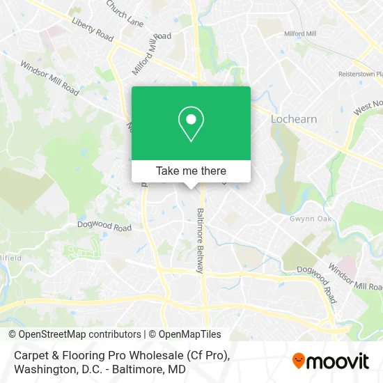 Carpet & Flooring Pro Wholesale (Cf Pro) map