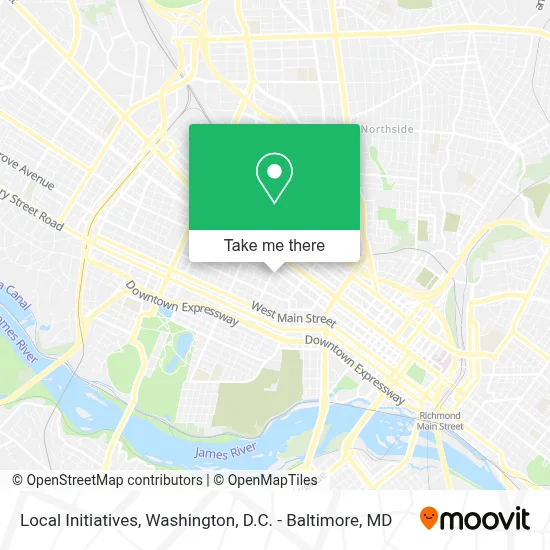 Local Initiatives map