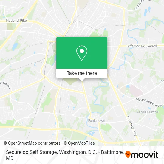 Secureloc Self Storage map
