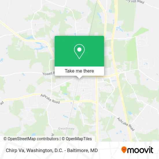 Chirp Va map