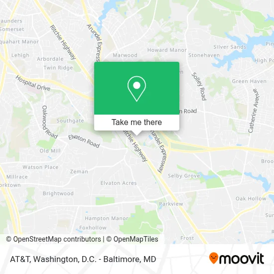 At&T map