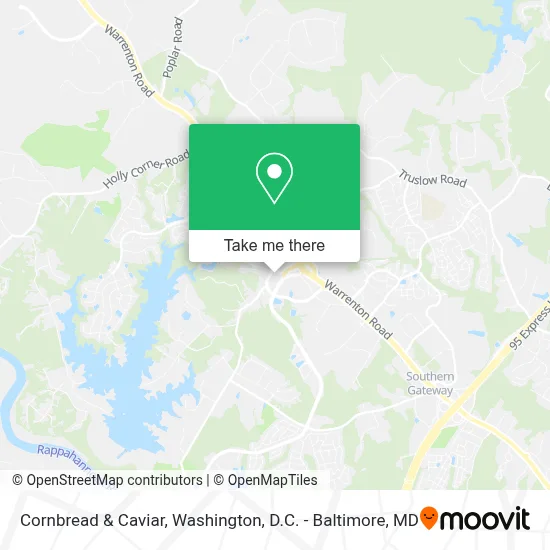 Cornbread & Caviar map