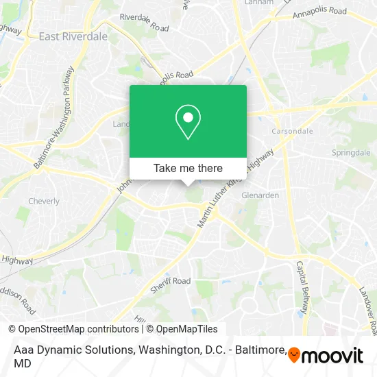 Aaa Dynamic Solutions map