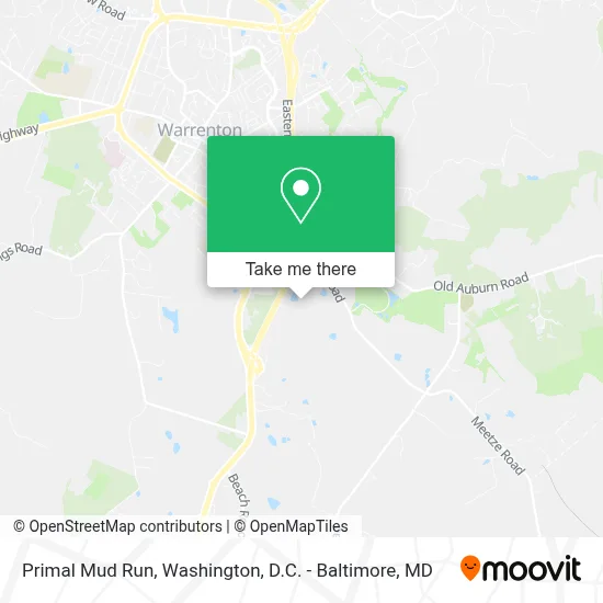 Primal Mud Run map